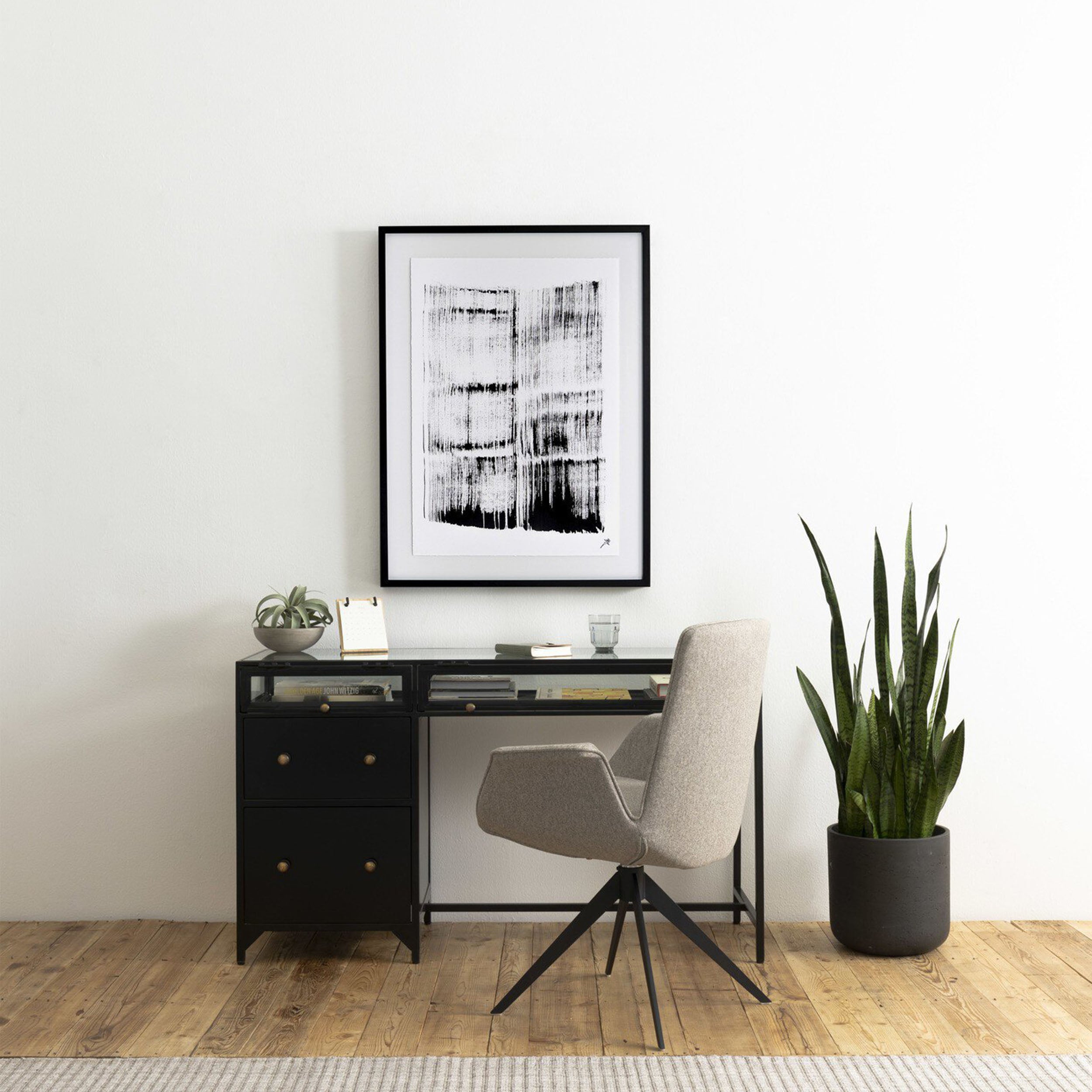 Shadow Box Desk, Black
