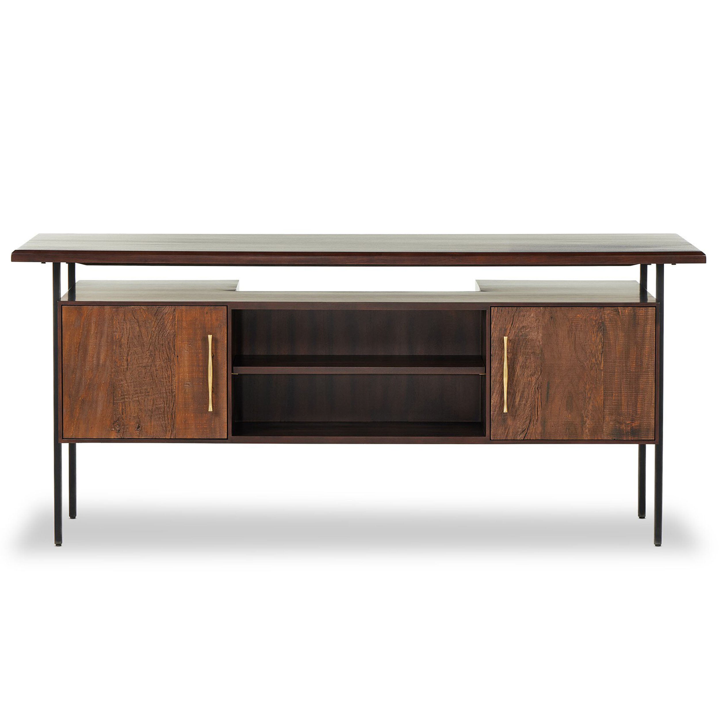 Lauren Desk, Natural Peroba
