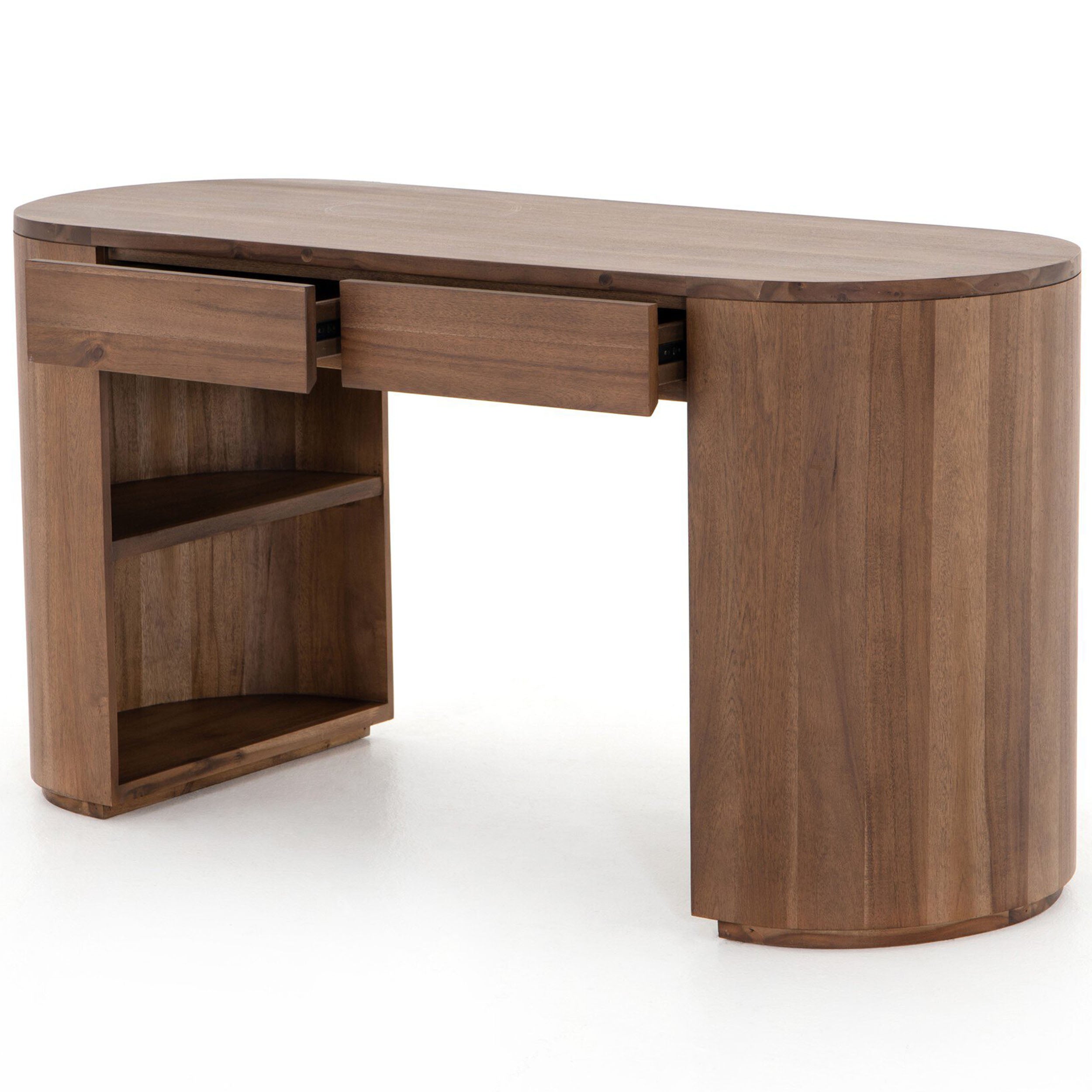 Pilar Desk, Caramel Brown