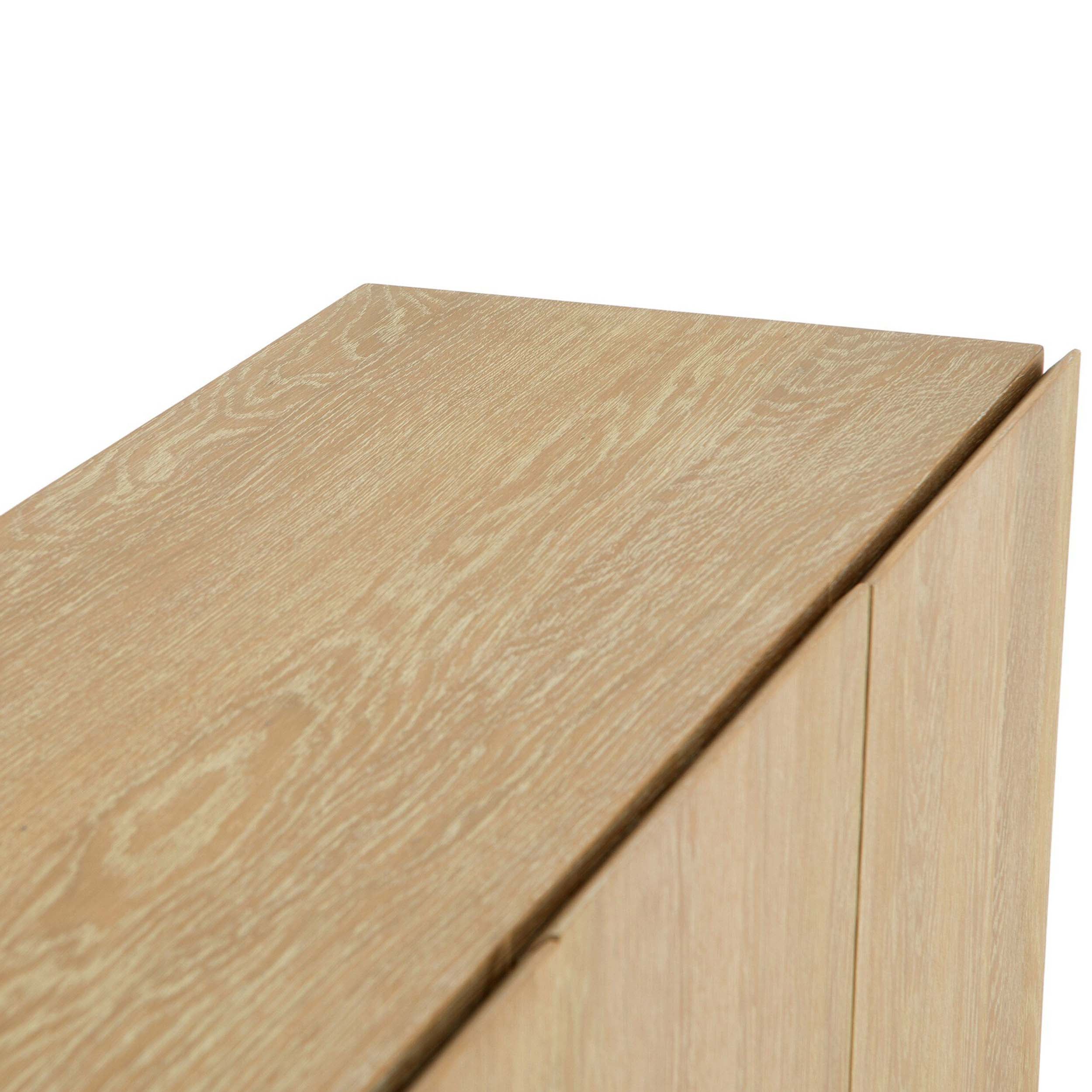 Mika Dining Sideboard, Whitewash Oak