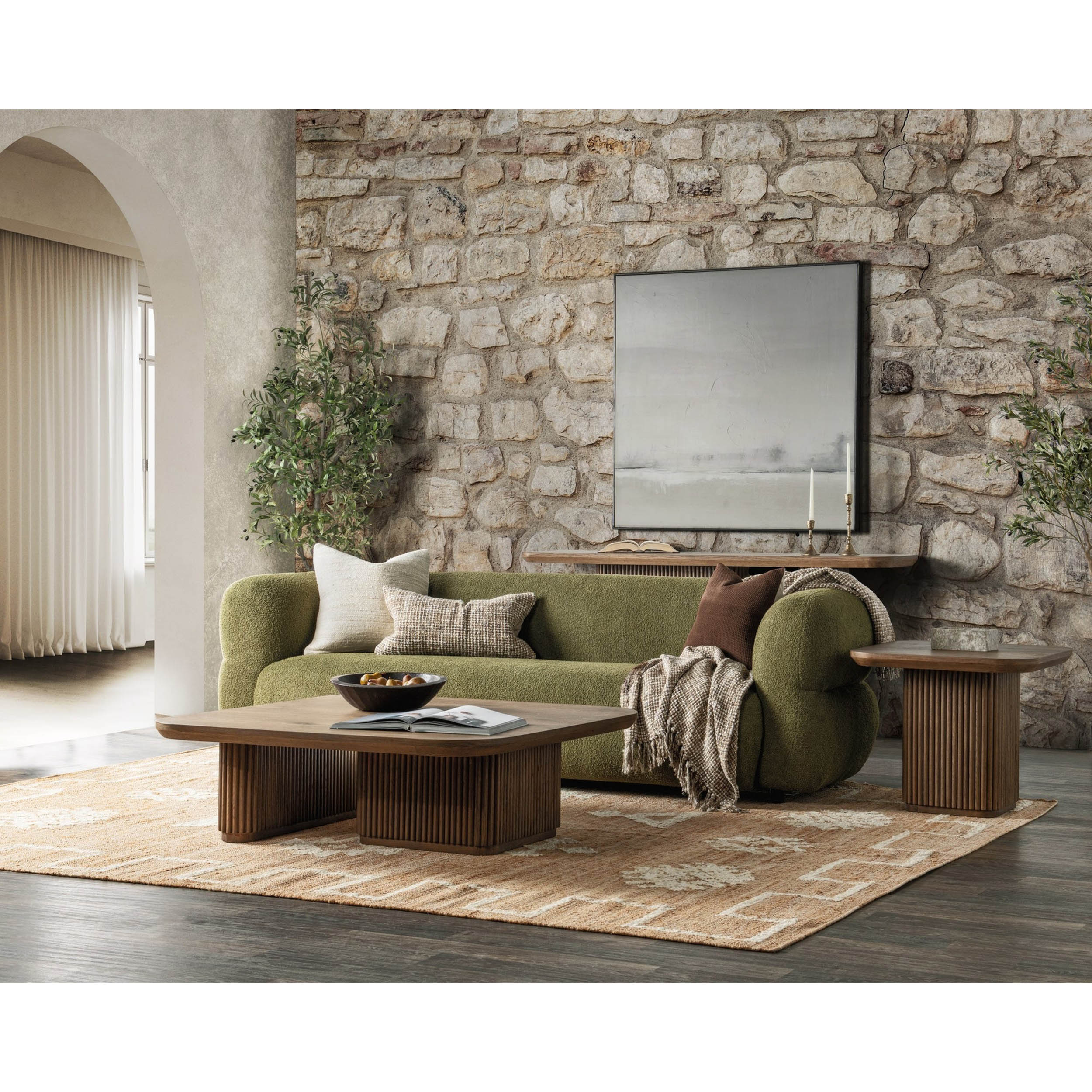 Vander Coffee Table, Tawny Brown