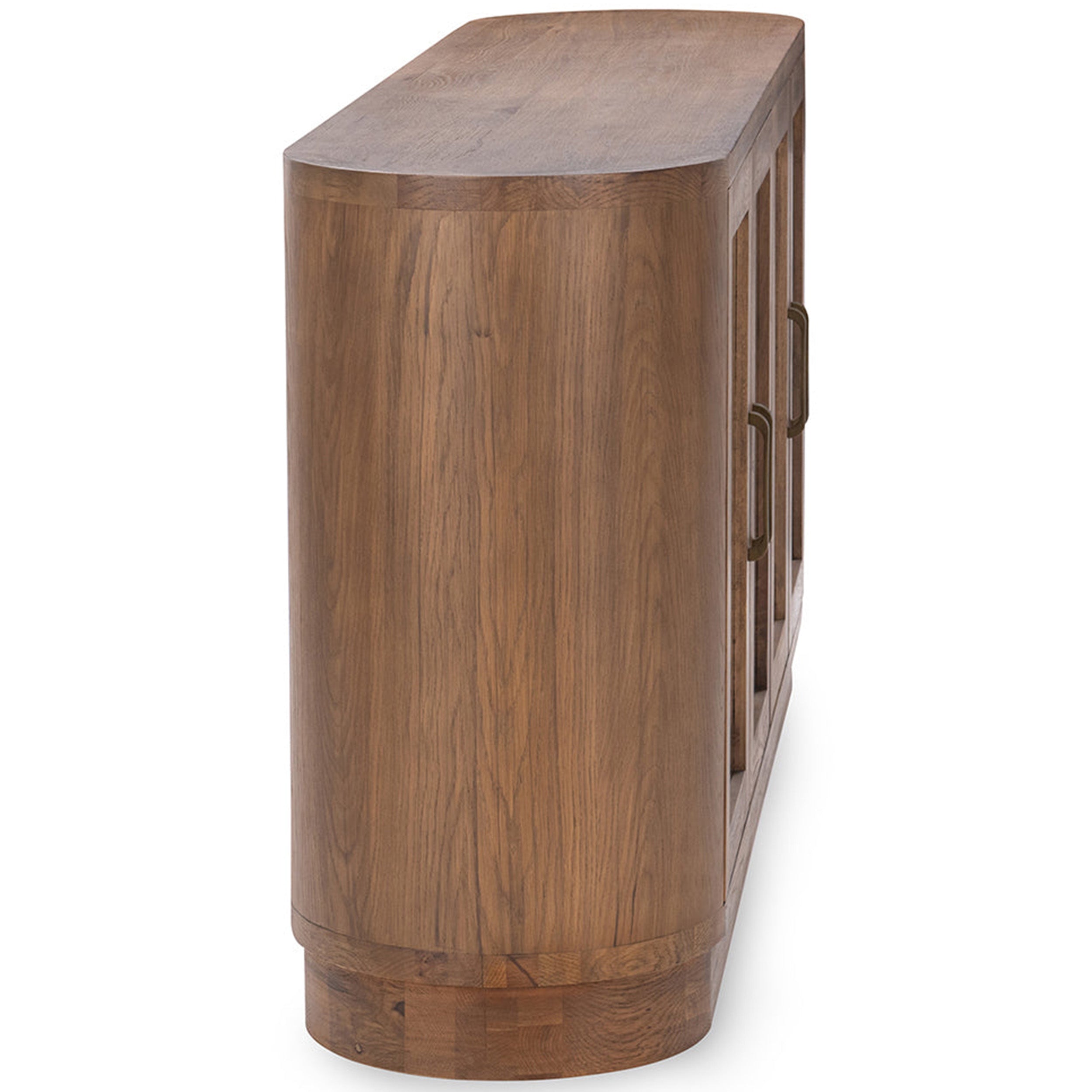 Vander Solid Wood 4Dr Buffet, Tawny Brown