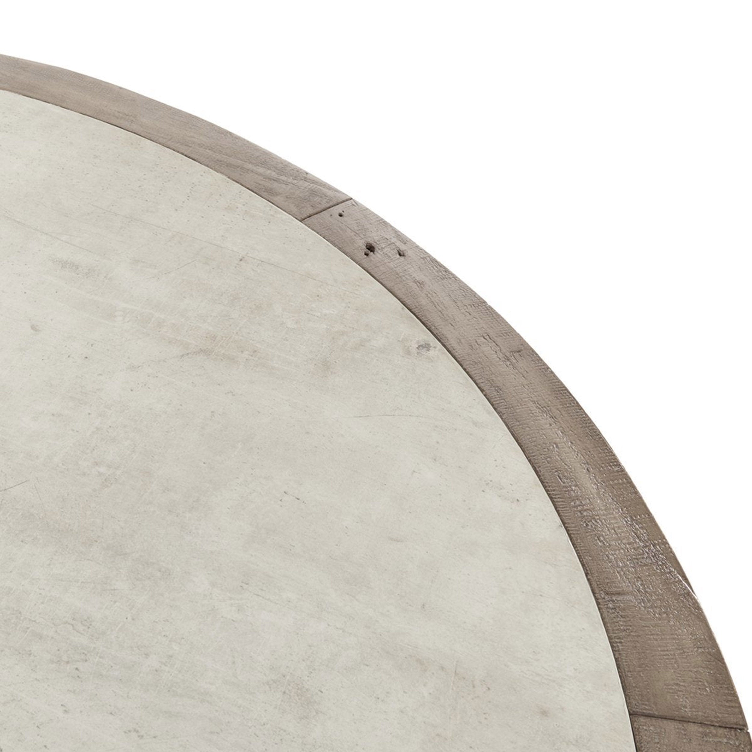 Vincent Dining Table, Distressed Grey