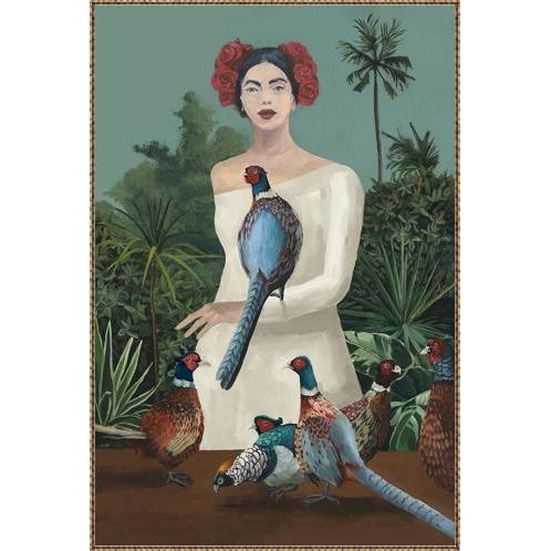 LADY WITH PHEASANTS