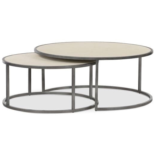 Shagreen Nesting Table